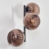 Koyoto Lampada a sfera, Applique Ramato, 3-Luci