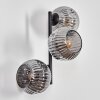 Ripoll Lampada a sfera, Applique Grigio fumo, 3-Luci
