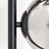 Koyoto Lampada da terra 31 cm Cromo, Chiaro, Grigio fumo, 3-Luci