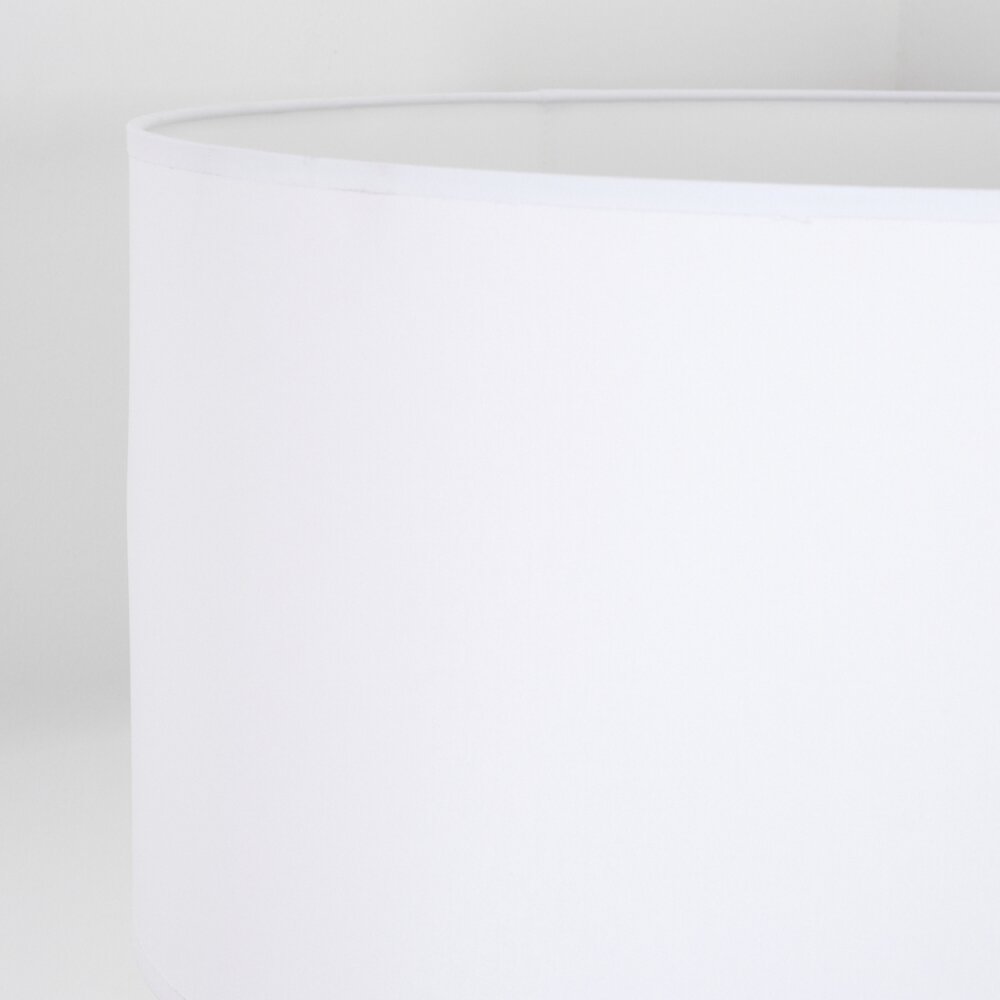 Saladillo Lampada da terra Legno chiaro, Bianco, 1-Luce