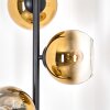 Koyoto Lampada da terra 31 cm Oro, Chiaro, 3-Luci