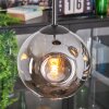 Ripoll Lampadario a sospensione, Lampada a sfera, Lampada a sospensione a cluster Grigio fumo, 3-Luci