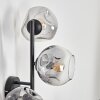 Ripoll Lampada a sfera, Applique Chiaro, Grigio fumo, 3-Luci