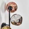 Ripoll Lampada a sfera, Applique Cromo, Oro, Ramato, Grigio fumo, 3-Luci