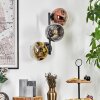 Ripoll Lampada a sfera, Applique Cromo, Oro, Chiaro, Ramato, Grigio fumo, 3-Luci