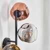 Ripoll Lampada a sfera, Applique Cromo, Oro, Chiaro, Ramato, Grigio fumo, 3-Luci