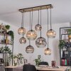 Ripoll Lampadario a sospensione, Lampada a sfera, Lampada a sospensione Écru, Nero, 8-Luci
