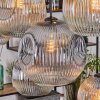 Ripoll Lampadario a sospensione, Lampada a sfera, Lampada a sospensione Écru, Nero, 8-Luci