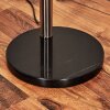 Alsen Lampada da terra Nichel opaco, Nero, 3-Luci