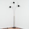 Bassagoda Lampada da terra Nichel opaco, Nero, 3-Luci