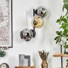 Ripoll Lampada a sfera, Applique Ambrato, Grigio fumo, 3-Luci