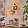 Ripoll Lampada a sfera, Applique Ambrato, Grigio fumo, 3-Luci