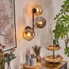 Ripoll Lampada a sfera, Applique Ambrato, Grigio fumo, 3-Luci
