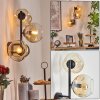 Ripoll Lampada a sfera, Applique Ambrato, Chiaro, 3-Luci