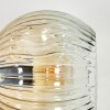 Ripoll Lampada a sfera, Applique Ambrato, Chiaro, Grigio fumo, 3-Luci