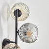 Ripoll Lampada a sfera, Applique Ambrato, Chiaro, Grigio fumo, 3-Luci