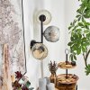 Ripoll Lampada a sfera, Applique Ambrato, Chiaro, Grigio fumo, 3-Luci