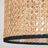 Ramila Lampadario a sospensione, Lampada a sospensione Écru, Nero, 1-Luce