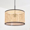 Ramila Lampadario a sospensione, Lampada a sospensione Écru, Nero, 1-Luce