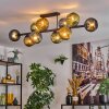 Koyoto Plafoniera, Lampada a sfera Blu, Oro, Verde, 10-Luci