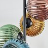 Koyoto Plafoniera, Lampada a sfera Blu, Oro, Verde, Ramato, 4-Luci