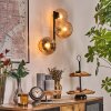 Koyoto Lampada a sfera, Applique Ambrato, 3-Luci