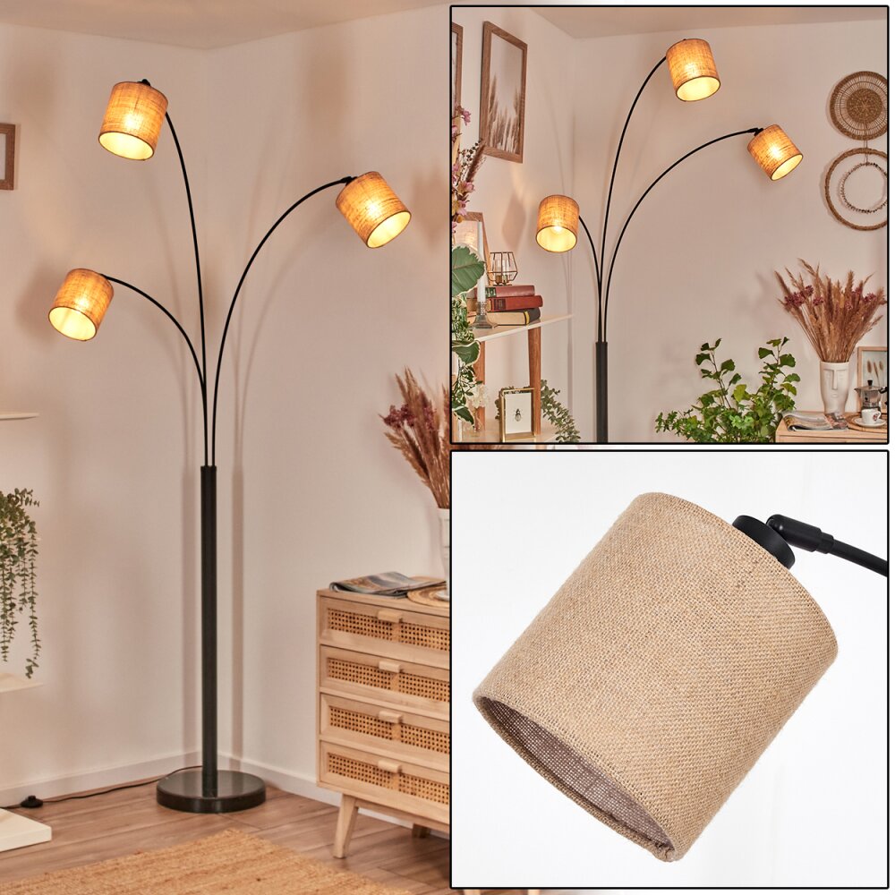 Soungou Lampada da terra Nero, 3-Luci main product photo