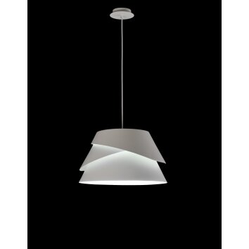 Mantra ALBORAN Lampada a Sospensione Bianco, 1-Luce