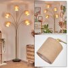 Soungou Lampada da terra Ottone, Nero, 5-Luci