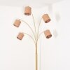 Soungou Lampada da terra Ottone, Nero, 5-Luci