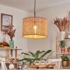 Barcos Lampadario a sospensione, Lampada a sospensione Marrone, Écru, 1-Luce