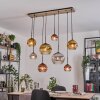 Ripoll Lampadario a sospensione, Lampada a sfera, Lampada a sospensione Écru, Nero, 8-Luci
