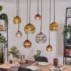 Ripoll Lampadario a sospensione, Lampada a sfera, Lampada a sospensione Écru, Nero, 8-Luci