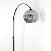 Ripoll Lampada da terra Nero, 1-Luce