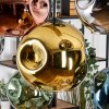 Ripoll Lampadario a sospensione, Lampada a sfera, Lampada a sospensione Écru, Nero, 8-Luci