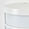 Heran Lampada da parete per esterno, Applique LED Bianco, 1-Luce, Sensori di movimento