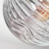 Ripoll Plafoniera, Lampada a sfera Ambrato, Chiaro, Grigio fumo, 7-Luci