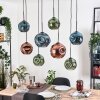Ripoll Lampadario a sospensione, Lampada a sfera, Lampada a sospensione Écru, Nero, 8-Luci