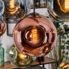 Ripoll Lampadario a sospensione, Lampada a sfera, Lampada a sospensione Écru, Nero, 8-Luci