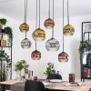 Ripoll Lampadario a sospensione, Lampada a sfera, Lampada a sospensione Écru, Nero, 8-Luci