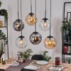 Gastor Lampadario a sospensione, Lampada a sfera, Lampada a sospensione Ambrato, Chiaro, Grigio fumo, 6-Luci