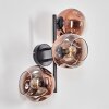 Ripoll Lampada a sfera, Applique Chiaro, Ramato, 3-Luci