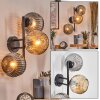 Ripoll Lampada a sfera, Applique Ambrato, Grigio fumo, 3-Luci
