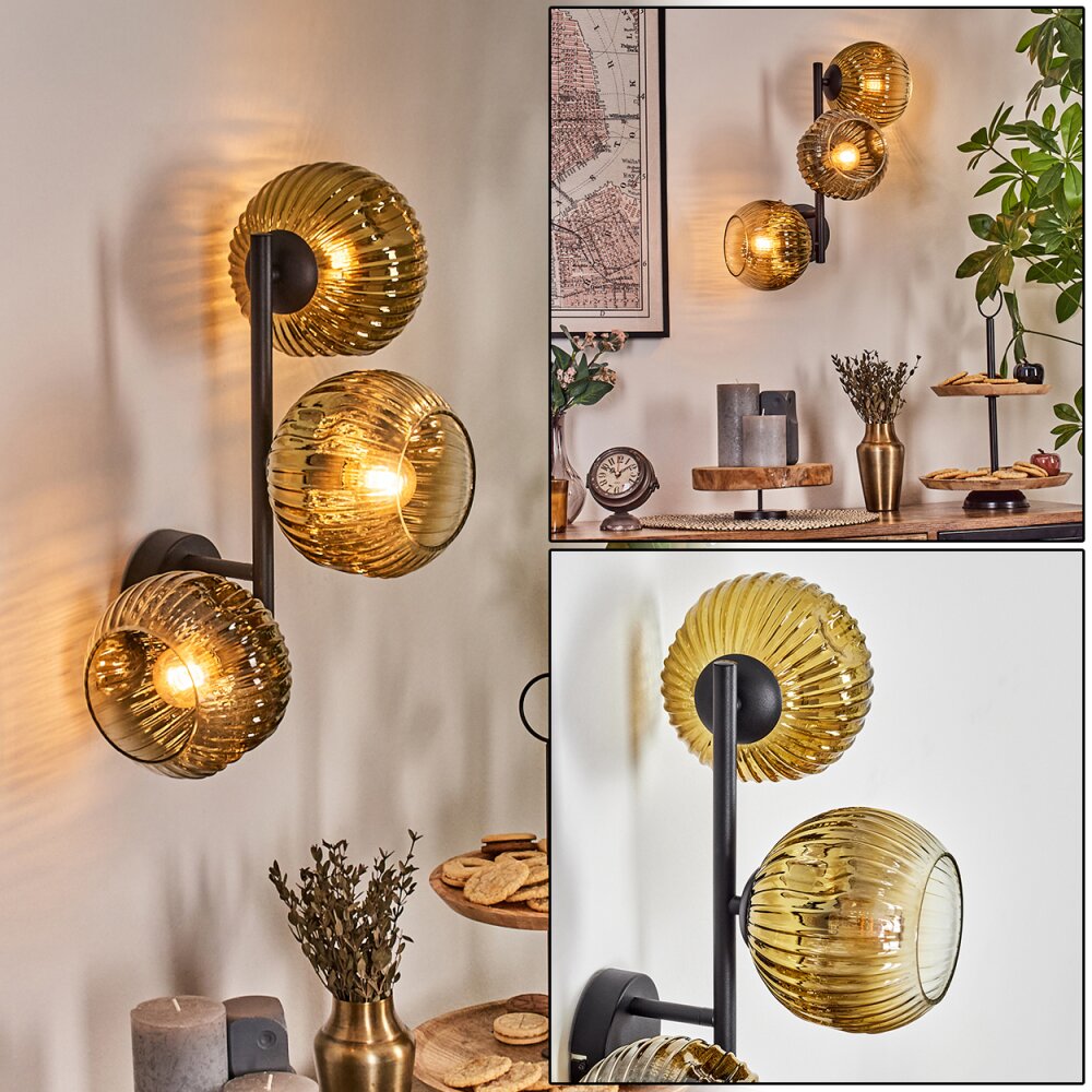Ripoll Lampada a sfera, Applique Oro, Chiaro, 3-Luci main product photo