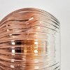 Ripoll Lampada a sfera, Applique Cromo, Oro, Chiaro, Ramato, Grigio fumo, 3-Luci