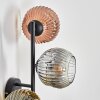 Ripoll Lampada a sfera, Applique Cromo, Oro, Chiaro, Ramato, Grigio fumo, 3-Luci