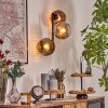Ripoll Lampada a sfera, Applique Cromo, Oro, Chiaro, Ramato, Grigio fumo, 3-Luci