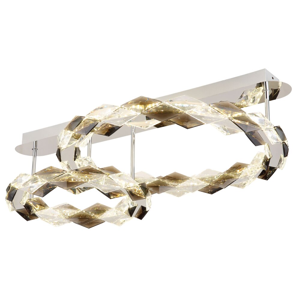 Illuminazione Globo Lighting Karilion Plafoniera LED Cromo, 1-Luce main product photo