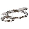 Illuminazione Globo Lighting Karilion Plafoniera LED Cromo, 1-Luce