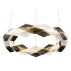 Illuminazione Globo Lighting Karilion Lampadario a sospensione LED Cromo, 1-Luce